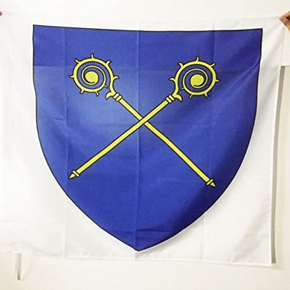AZ FLAG - Order of Canons Regular of Prémontré Flag - 3x3 Ft - 100% Polyester Premonstratensians Banner with Sleeve - Fade Resistant - Vivid Colors - 3' x 3' Feet - 90x90 Cm