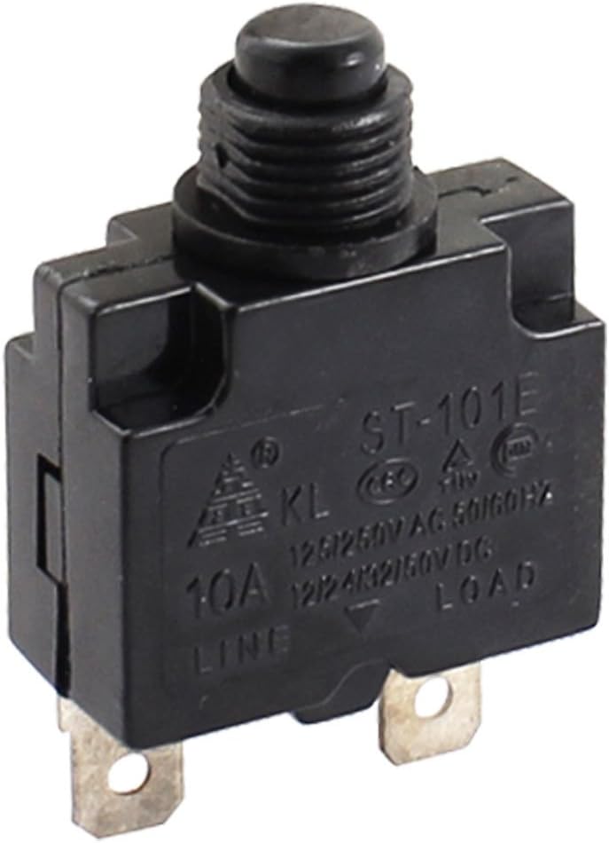 IIVVERR DC 12/24/32/50V 10A Momentary Toggle Switch ST-101E Replacement ...