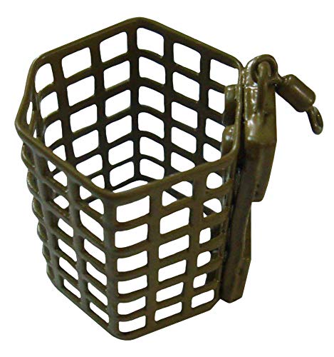 FLADEN Fishing - 10 x Wire Cage Swim FEEDERS Choose your Style - Round, Square & Hexagon - (20g or 25g Weighted) (10 x Hexagon Cage 25g) [37-3013X] — image 1