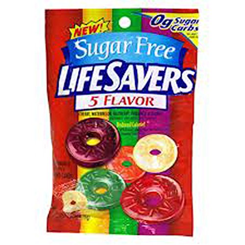 Lifesavers Sugar Free 5 Flavor Candy 275 Oz Bag by C&S Wholesale at