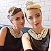 Utopiat Audrey Style Strand Flapper Costume Pearl Necklace Women Inspired By BAT