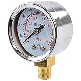 JEGS Performance Products W10055 Air Tank Gauge