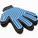 misterrmar Pet Grooming Brush Glove - For Long Short Or Curly Hair Comb - Gentle Massage Tool And Hair Removal For Dogs Cats and Horses - Professional Pet Deshedding Grooming Glove For Healthy Coat