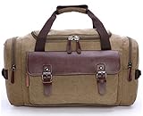 Bag Leather Oversized Duffle Travel Duffel Bag for Men Women