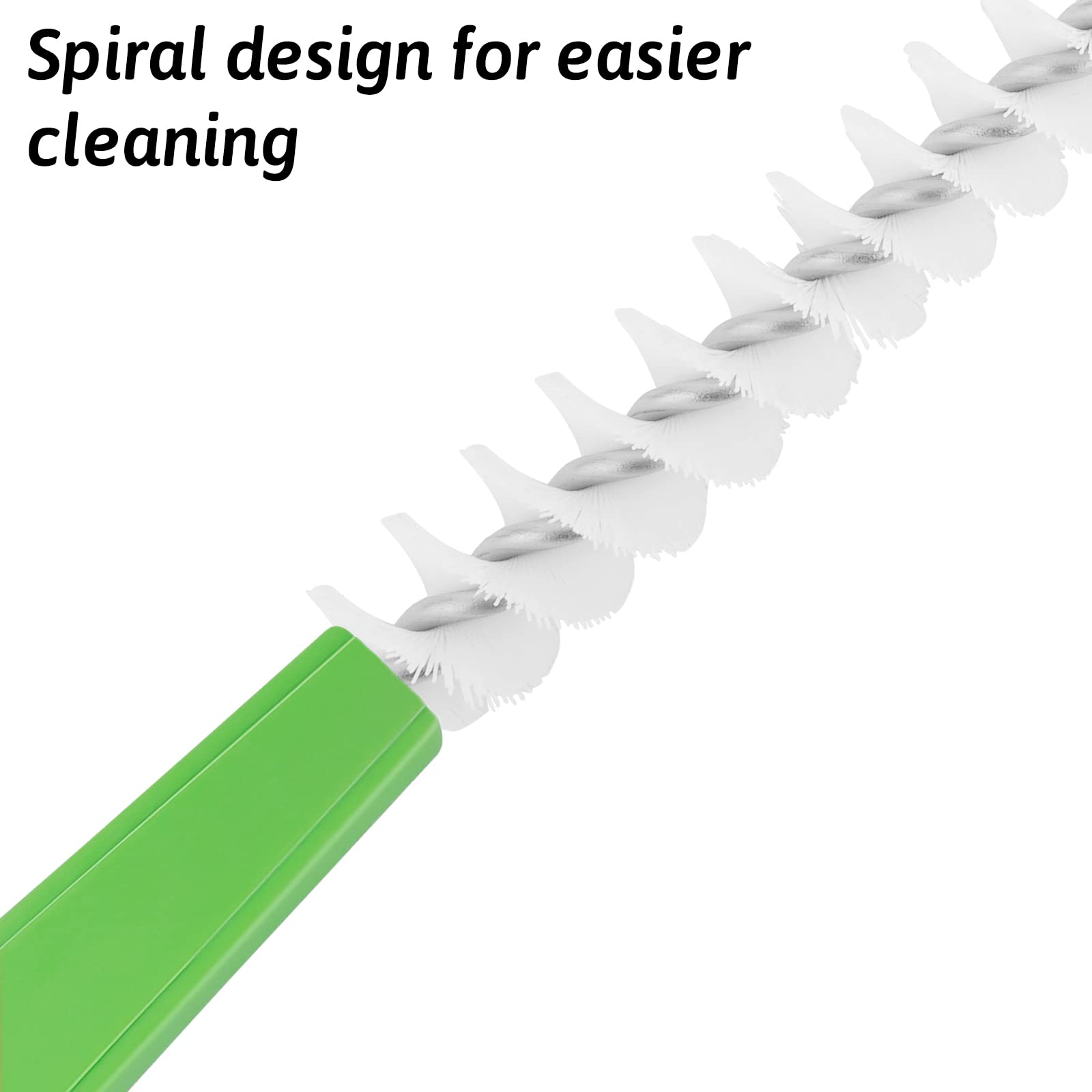 Sewer Drain Brush, Drain Clog Remover, 19.7inch Flexible Long Pipe Snake Hair Clogs Catcher Cleaner Tool for Toilet, Kitchen Sink, Sewer Drain, Bathroom Tub