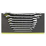 Stahlwille Double Open-Ended Wrench Set, 9