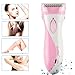 Electric Shaver Lady Cordless Hair Remover Personal Groomer Razor Hair Shaving Removal Tool Trimmer for Face Leg Armpit Arm Bikini Line Body (Pink)