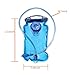 Hydration Bladder Water Reservoir Pack with Tube for 3 Liter Backpack System (Cycling, Climbing, Hiking). Large Opening Easy to Clean, BPA Free(Blue, 2L / 100 Oz)