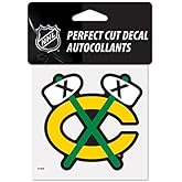 NHL Chicago Blackhawks Official 4"x4" inch Perfect Cut Vinyl Decal