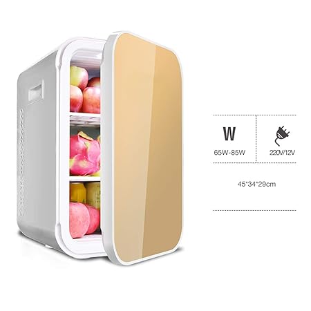 GG-home Refrigerador pequeño para automóvil de 22L, pequeño ...