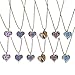 Heart Locket Necklace (1 dozen)