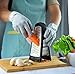 XSHIELD 17-CTG, Cut Resistant Gloves,High Cut Level 5, Food Grade,Safety Kitchen Cuts Gloves, VACUUM Packing, 2 Pairs, Free Ziplock Bag Included(Medium)