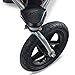 BOB Revolution Flex Duallie 2.0 Jogging Stroller - Up to 100 pounds - UPF 50+ Canopy - Adjustable Hadlebar, Lagoon