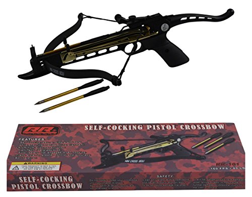 Rogue river tactical self cocking crossbow 80lb draw mi…