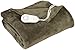 Sunbeam Heated Throw Blanket | Microplush, 3 Heat Settings, Olive - TSM8TS-R608-25B00