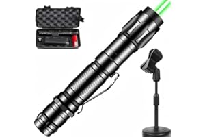 4000 Lumens Ultra-Bright Green Beam Pointing Tool | Rechargeable Multi-Pattern Aiming Device for Outdoor, Emergency & Present