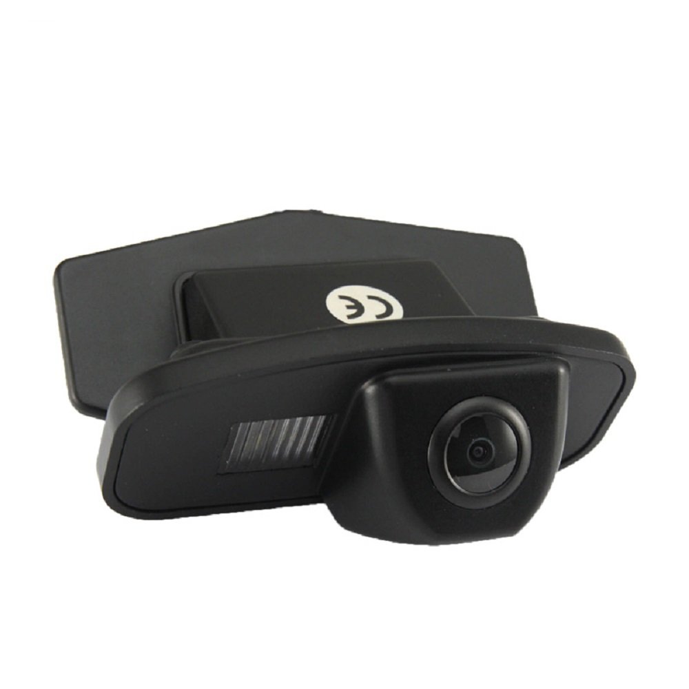 Misayaee Reversing Vehicle-Specific Camera Integrated in Number Plate Light License Rear View Backup camera for Honda Jade 13 Fit Hatchback 08/11 Crosstour 11/12 Odyssey 08/11/13 CRV 10