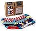 DapperGanger Men Socks Colorful Happy Funny Crazy Fun Dress Cool Barber Pack Set