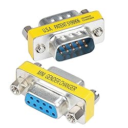 abcGoodefg 9 Pin RS-232 DB9 Male to Male Female to