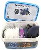 Sundstrom H05-5421S Pandemic Flu Respirator Kit with SR 100 S/M Silicone Half Mask, P100/HE Particulate Filter and Prefilters