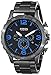 Fossil Men's JR1478 Nate Chronograph Stainless Steel Watch - Smoke