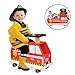 Svan Ride On Fire Truck by Solid Wood - Removable Seat Turns Into Toy Box