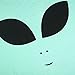 Haoduoyi Womens Cute Tie Dye Alien Print Hipster Indie Swag T-Shirts