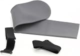 Trixie Dog Socks Waterproof Front and Hind Legs Grey L 10cm 40cm view 3