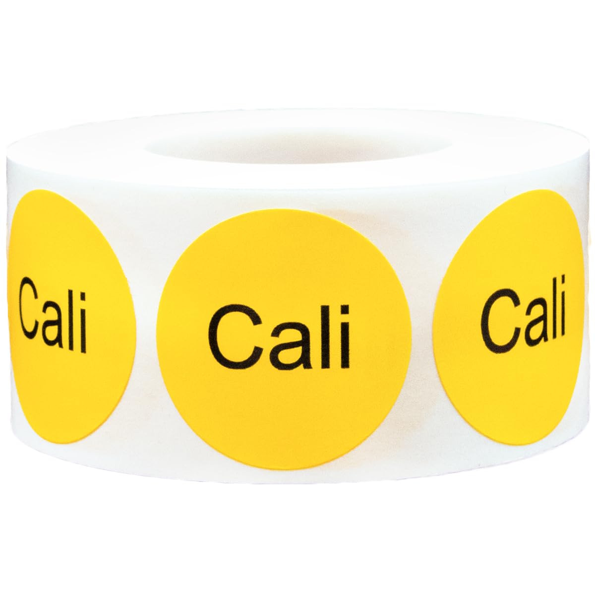 Cali Deli Labels 1 Inch Round Circle Dots 500 Total