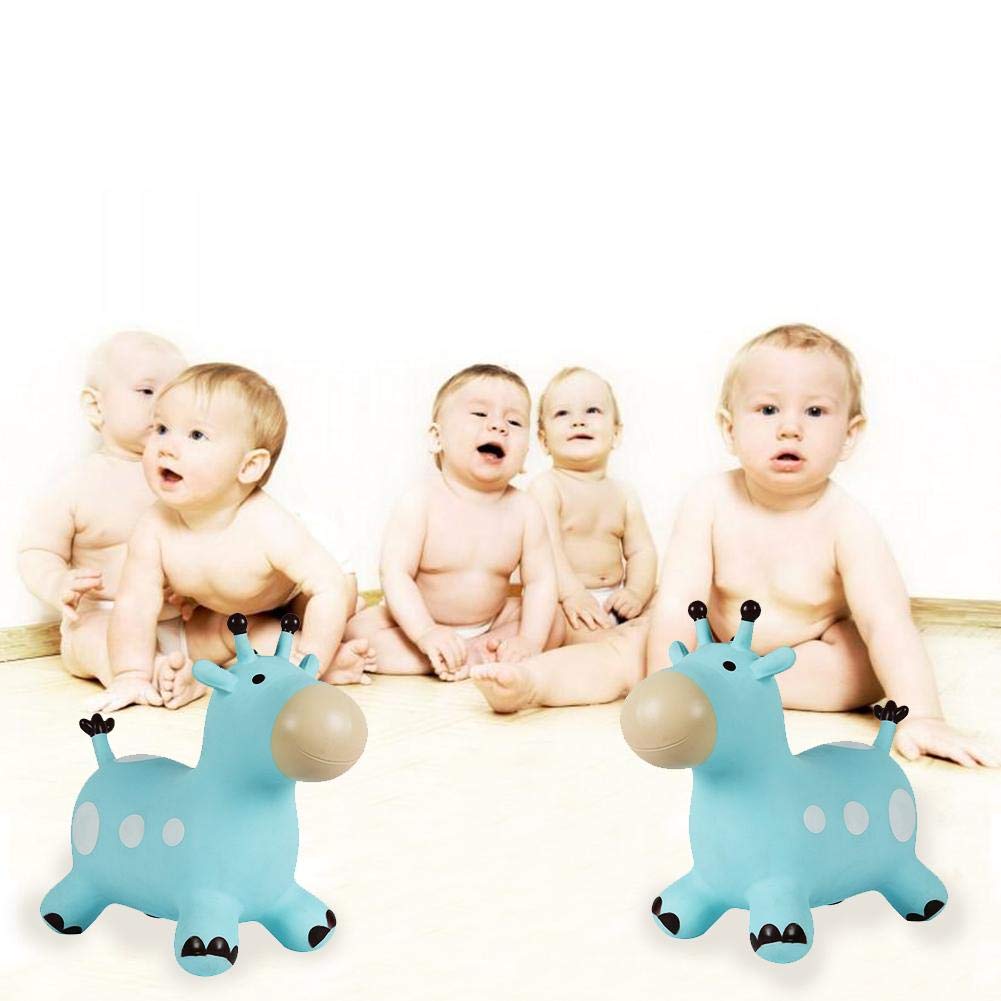 Prokth Cheval Gonflable Ballon Sauteur Animaux Sauteur Jeux Exterieur Pour Bebe Et Enfant A La Maison Et A La Maternelle Porteurs Et Accessoires Porteurs Meueneagrama Com