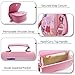 FINEX Little Pig Pink Premium PU Leather Small Crossbody Cute Shoulder Handbag Toy Purse Travel Bag for Toddler Children Kids Preschoolers Baby Little Girls Age 2-8 Years Old ...