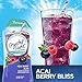 Crystal Light Liquid Açai Berry Bliss Energy Drink Mix with Caffeine (1.62 oz Bottle)