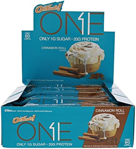 ISS Oh Yeah! One Bar Cinnamon Roll 24 - 2.12 OZ Bars