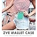 ZVE Case for Apple iPhone 6 Plus and iPhone 6s Plus, 5.5 inch, Leather Wallet Case with Credit Card Holder Slot Zipper Wallet Pocket Purse