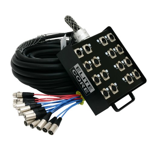 Elite Core | PS12425 | 12 x 4  Channel 25' ft Stage Snake