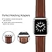 Benuo Leather Band for Apple Watch 40mm 38mm, [Vintage Series] Premium Genuine Leather Strap for Apple Watch Series 4/ 3/ 2/ 1/Edition/Sport, Classic Replacement with Secure Buckle