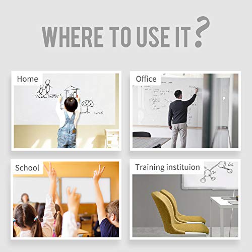 LOUKIN NonToxic Whiteboard Cleaner, 17oz Dry Erase Board Cleaner, Low