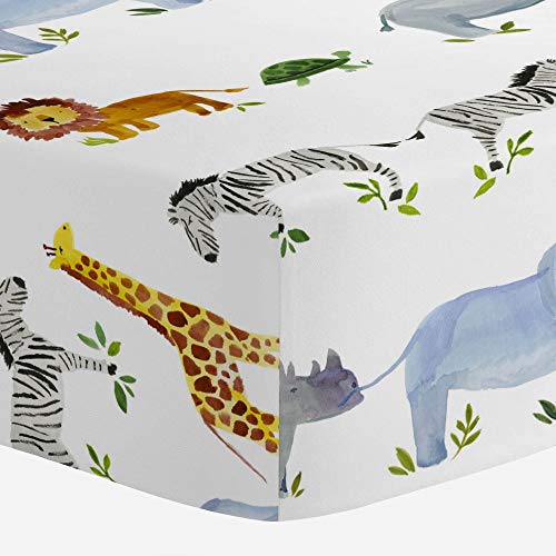 carousel baby sheets