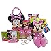 Gifts for Kids::Minnie Mouse Themed 10 Items In 1 Basket 12x6x4