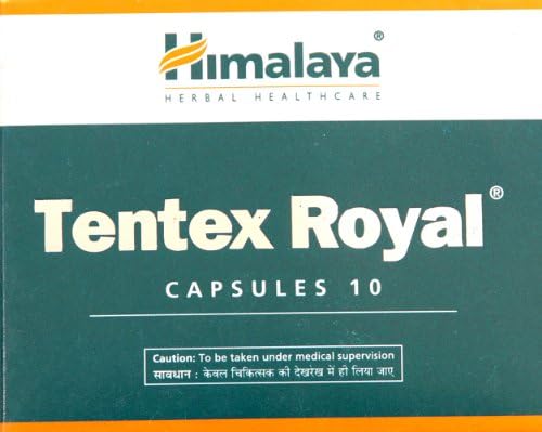 Tenntex Royal 100Capsules for Men - Ayurvedic (Latest Mfg: April-2018)