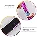 Satkago 12 Pcs Mermaid Slap Bracelets Two-Color Decorative Reversible Sequin Bracelet Birthday Party Favors for Girls Prizes for Kids Classroom Gifts