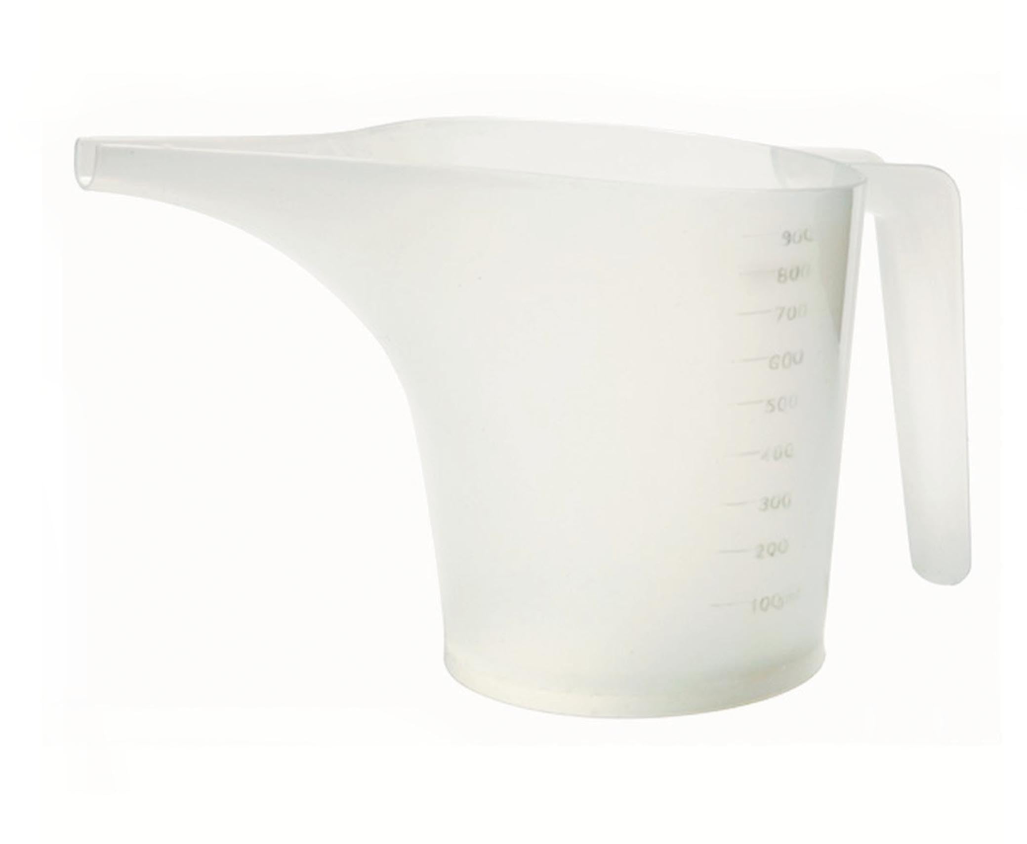 Norpro Measuring Funnel Pitcher, White, 3.5-Cup