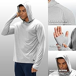 MIER Men's Long Sleeve Hiking Shirts UPF 50+ Sun
