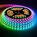 BTF-LIGHTING RGBW RGB+Warm White SK6812 (Similar WS2812B) 4 Colors in 1 LED Strip Individually Addressable 16.4ft 60Pixel/m 300LED Light Dream Color IP67 DC5V White PCB (No Adapter or Controller)