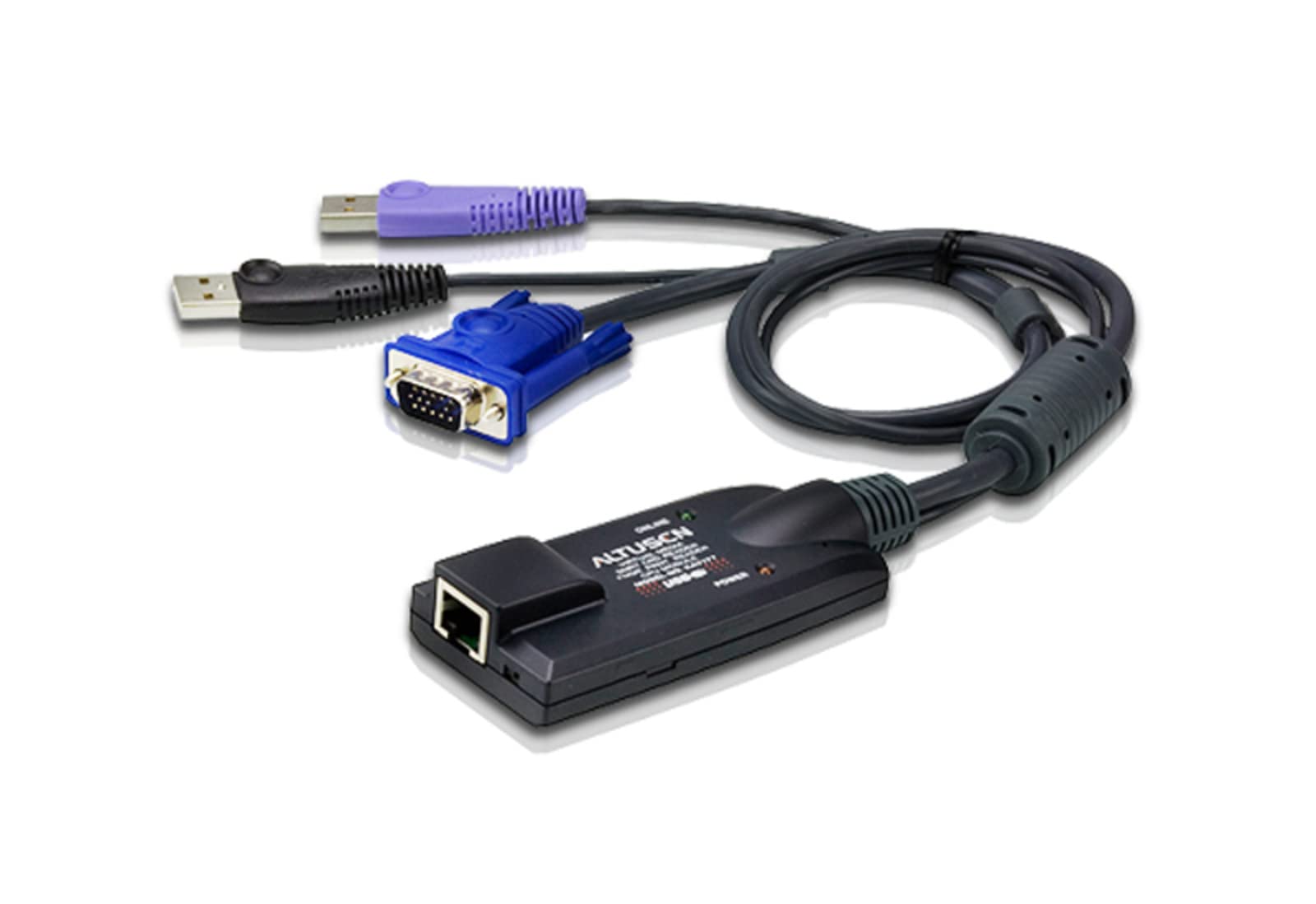 ATEN USB - VGA to Cat5e/6 KVM Adapter Cable, KA7177-AX (KVM Adapter Ca