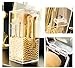 Makeup Brush Holder，Cosmetic Brush Organizer with Lid，Dustproof Makeup Brush Containers with Free Pearls