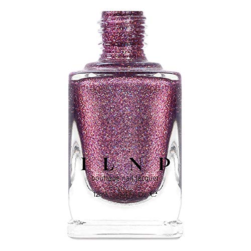 ILNP No Promises - Dark Amaranth Pink Holographic Nail Polish