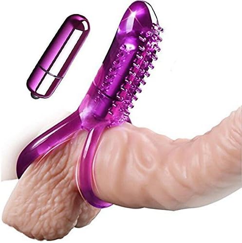 PASALOVE Brother Silicone Case - 7 Speeds Stretch Extended Time Anti-Spill, Vibrating Brothers Ring for Men and Women Living Essential for Stimulation,Waterproof Vibrations