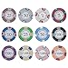 Claysmith Gaming Milano Poker Chip Lightweight 10-gram Casino Clay – Pack of 50 ($0.25 Brown)