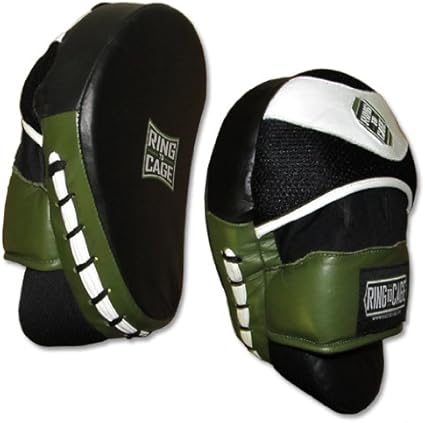 curved punch mitts
